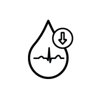 Blood Pressure Lower Icon